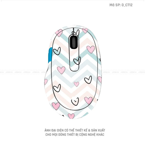 Skin Dán Chuột Microsoft Hình Dễ Thương | D_CT12
