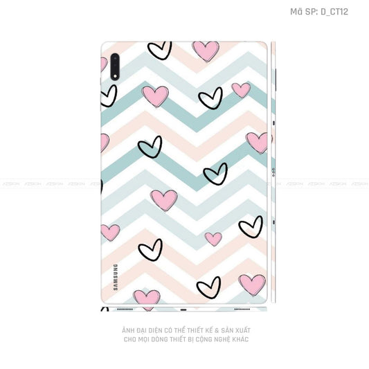 Dán Skin Galaxy Tab S8 Series Hình Dễ Thương | D_CT12