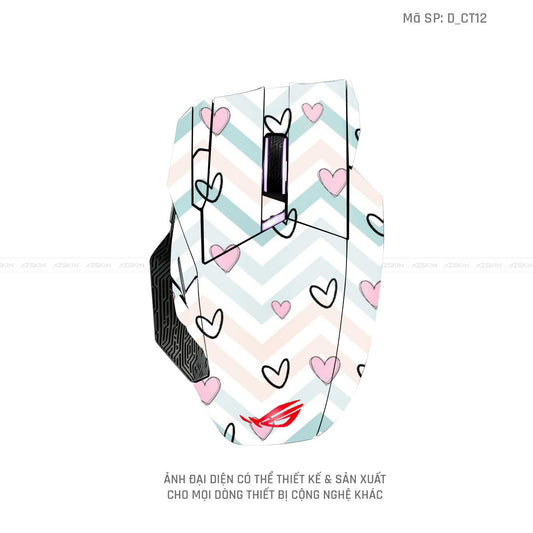 Skin Dán Chuột Asus Hình Dễ Thương | D_CT12