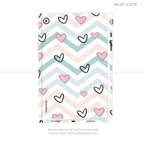 Dán Skin Galaxy Tab A Series Hình Dễ Thương | D_CT12