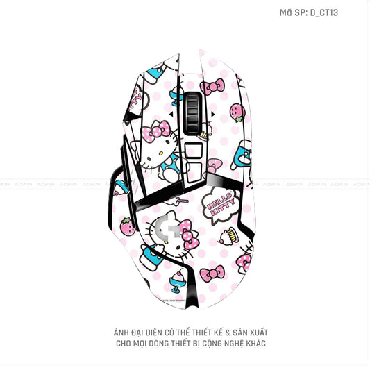 Skin Dán Chuột Logitech Hình Dễ Thương | D_CT13
