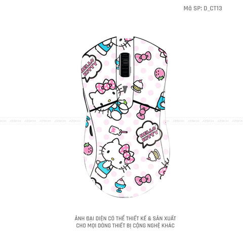 Skin Dán Chuột Dareu Hình Dễ Thương | D_CT13
