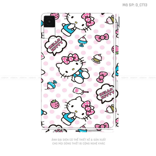 Dán Skin Máy Tính Bảng Xiaomi Mipad Hình Hello Kitty | D_CT13