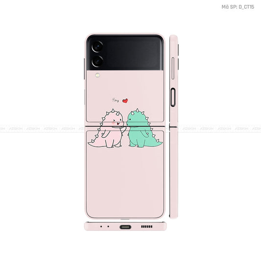 Dán Skin Galaxy Zflip3 Hình Dễ Thương | D_CT15