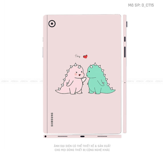 Dán Skin Galaxy Tab A Series Hình Dễ Thương | D_CT15