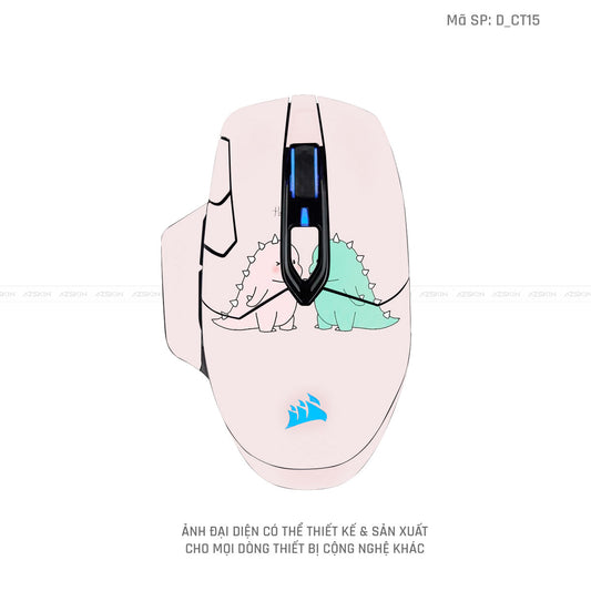 Skin Dán Chuột Corsair Hình Dễ Thương | D_CT15