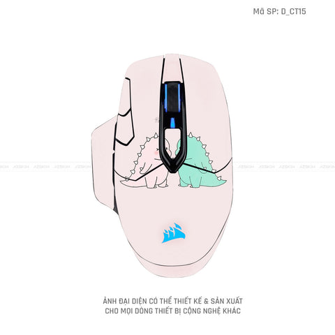 Skin Dán Chuột Corsair Hình Dễ Thương | D_CT15