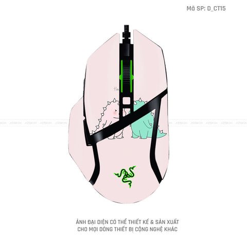 Skin Dán Chuột Razer Hình Dễ Thương | D_CT15