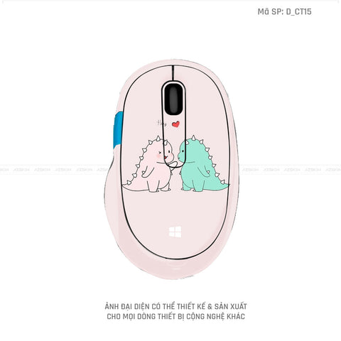 Skin Dán Chuột Microsoft Hình Dễ Thương | D_CT15
