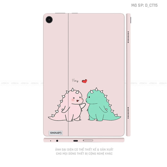 Dán Skin Máy Tính Bảng Lenovo Pad Series Hình Dễ Thương | D_CT15