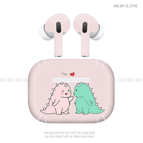 Dán Skin Airpod Pro/ Pro 2 Hình Dễ Thương | D_CT15