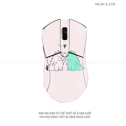 Skin Dán Chuột Dareu Hình Dễ Thương | D_CT15