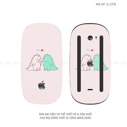 Skin Dán Chuột Apple Magic Mouse Hình Dễ Thương | D_CT15