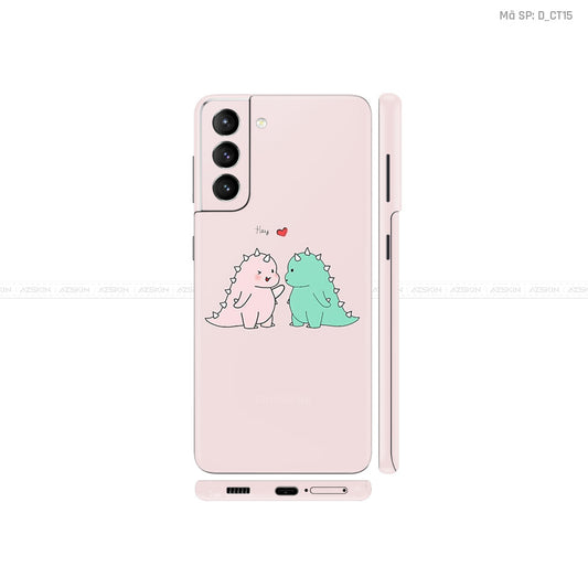 Dán Skin Galaxy S21 Series Hình Khủng Long Dễ Thương | D_CT15