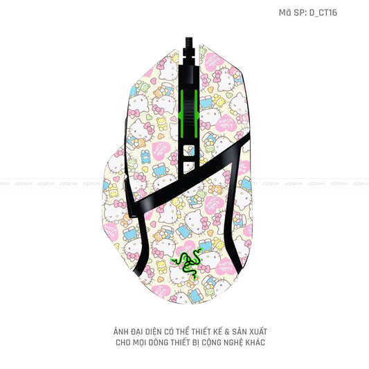 Skin Dán Chuột Razer Hình Dễ Thương | D_CT16