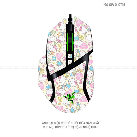 Skin Dán Chuột Razer Hình Dễ Thương | D_CT16