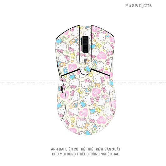 Skin Dán Chuột Dareu Hình Dễ Thương | D_CT16