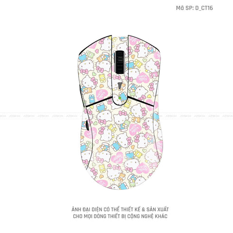 Skin Dán Chuột Dareu Hình Dễ Thương | D_CT16