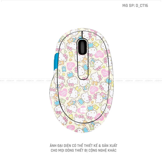 Skin Dán Chuột Microsoft Hình Dễ Thương | D_CT16
