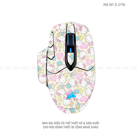 Skin Dán Chuột Corsair Hình Dễ Thương | D_CT16