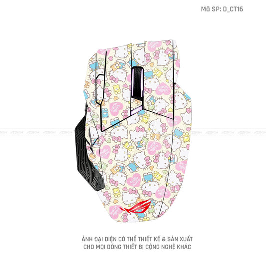 Skin Dán Chuột Asus Hình Dễ Thương | D_CT16