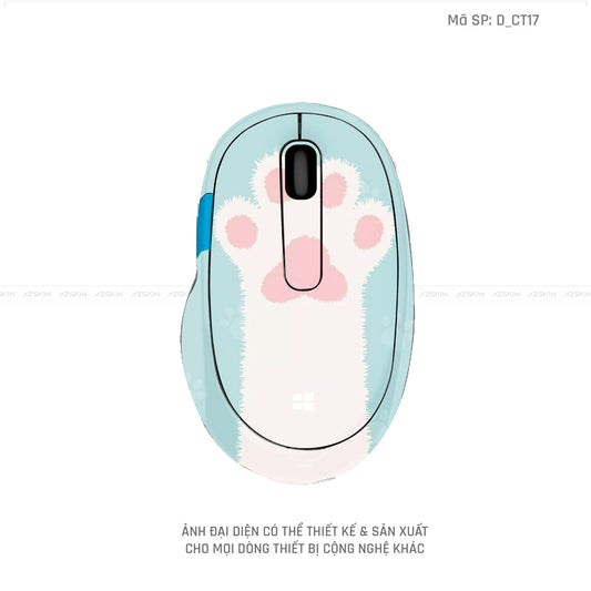 Skin Dán Chuột Microsoft Hình Dễ Thương | D_CT17