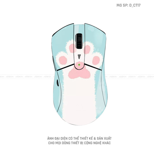 Skin Dán Chuột Dareu Hình Dễ Thương | D_CT17