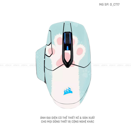 Skin Dán Chuột Corsair Hình Dễ Thương | D_CT17