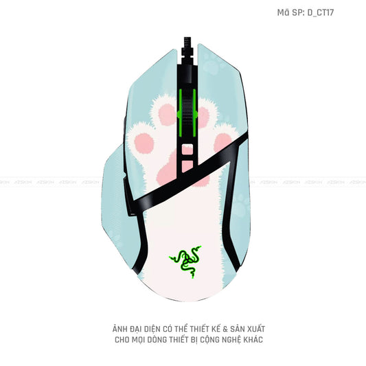 Skin Dán Chuột Razer Hình Dễ Thương | D_CT17