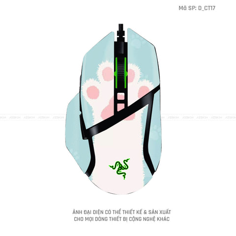 Skin Dán Chuột Razer Hình Dễ Thương | D_CT17