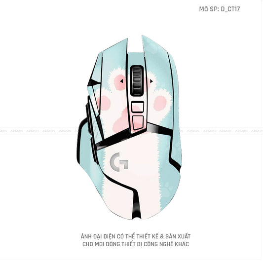 Skin Dán Chuột Logitech Hình Dễ Thương | D_CT17