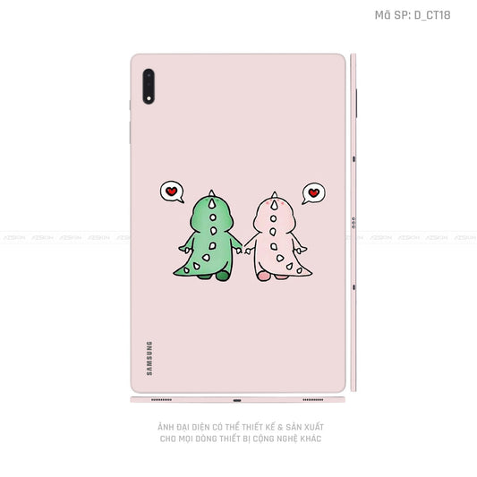 Dán Skin Galaxy Tab S7 Series Hình Dễ Thương | D_CT18