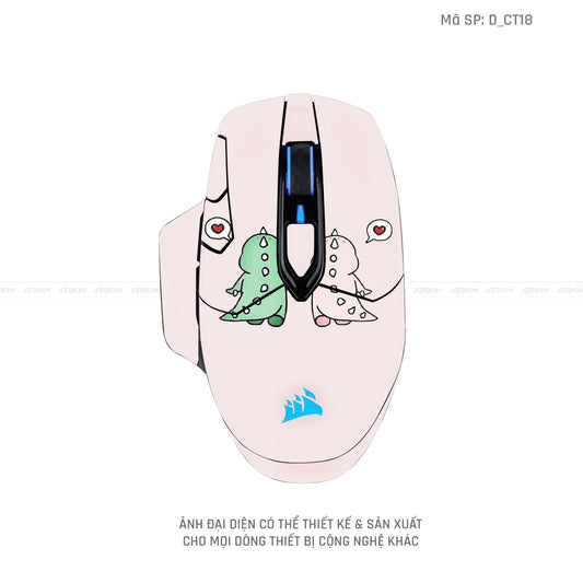 Skin Dán Chuột Corsair Hình Dễ Thương | D_CT18