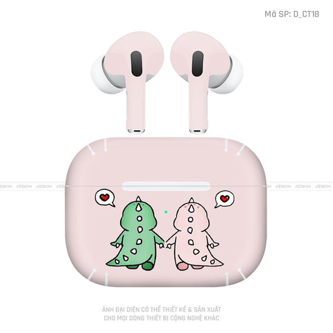 Dán Skin Airpod Pro/ Pro 2 Hình Dễ Thương | D_CT18