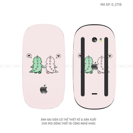 Skin Dán Chuột Apple Magic Mouse Hình Dễ Thương | D_CT18
