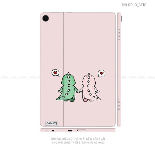 Dán Skin Máy Tính Bảng Lenovo Pad Series Hình Dễ Thương | D_CT18
