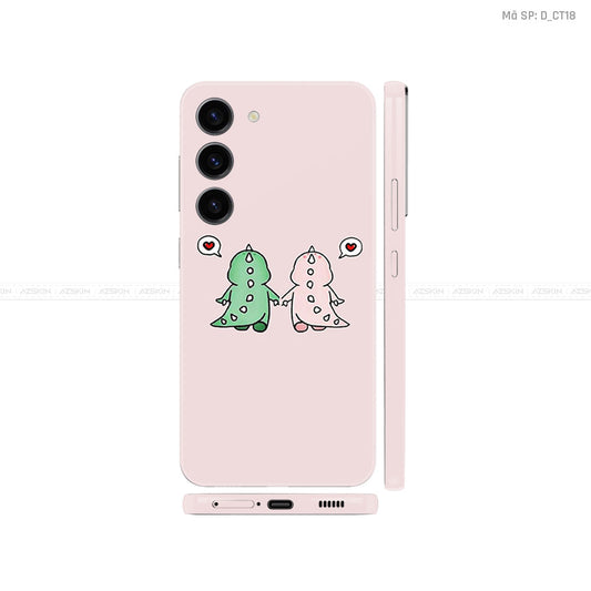 Dán Skin Galaxy S23 Series Hình Khủng Long CuTe | D_CT18