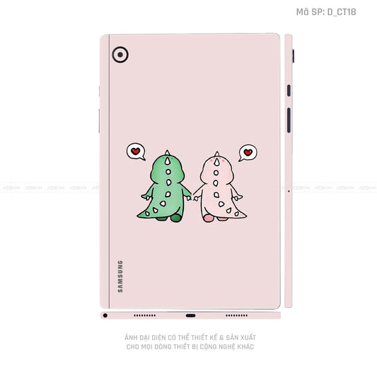 Dán Skin Galaxy Tab A Series Hình Dễ Thương | D_CT18