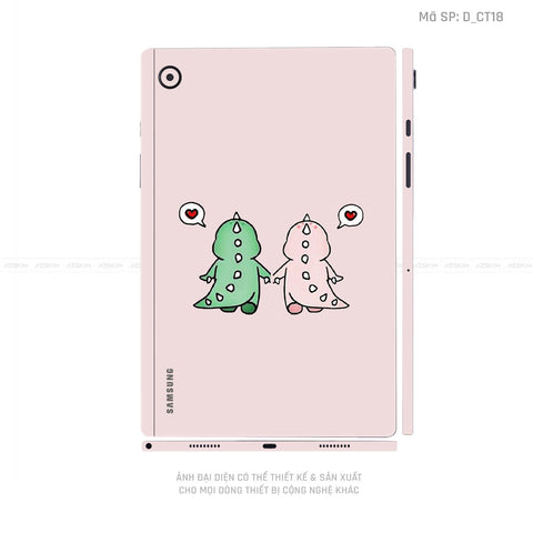 Dán Skin Galaxy Tab A Series Hình Dễ Thương | D_CT18