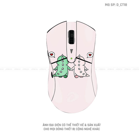 Skin Dán Chuột Dareu Hình Dễ Thương | D_CT18