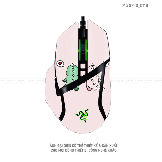 Skin Dán Chuột Razer Hình Dễ Thương | D_CT18