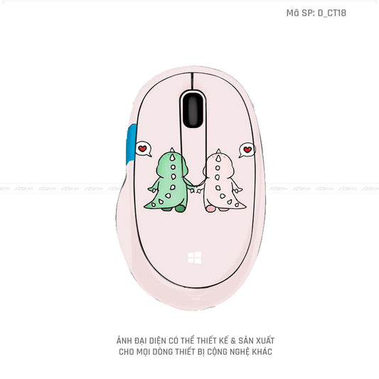 Skin Dán Chuột Microsoft Hình Dễ Thương | D_CT18