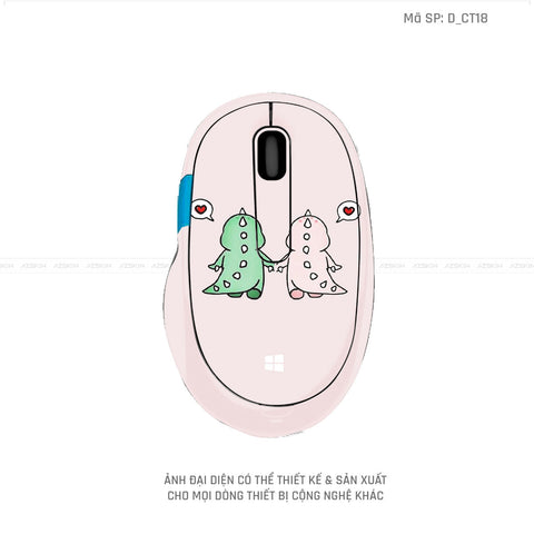 Skin Dán Chuột Microsoft Hình Dễ Thương | D_CT18