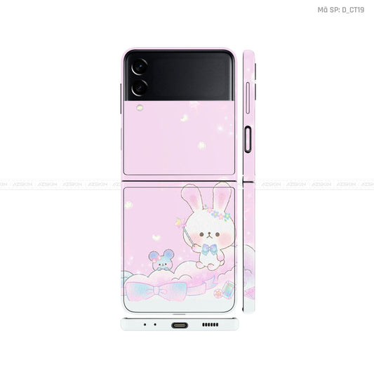 Dán Skin Galaxy Zflip3 Hình Dễ Thương | D_CT19