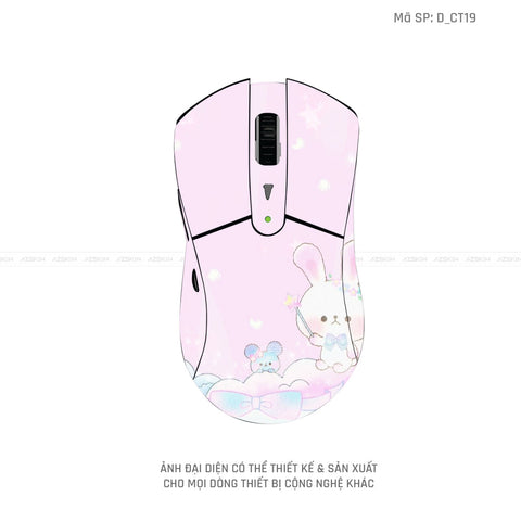 Skin Dán Chuột Dareu Hình Dễ Thương | D_CT19