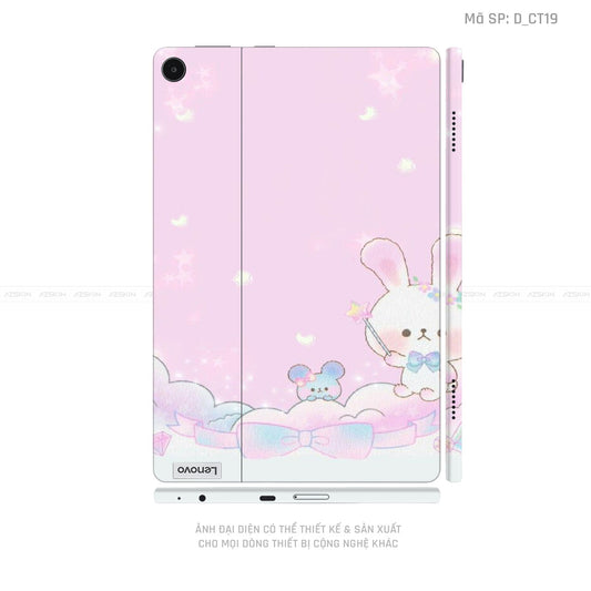 Dán Skin Máy Tính Bảng Lenovo Pad Series Hình Dễ Thương | D_CT19