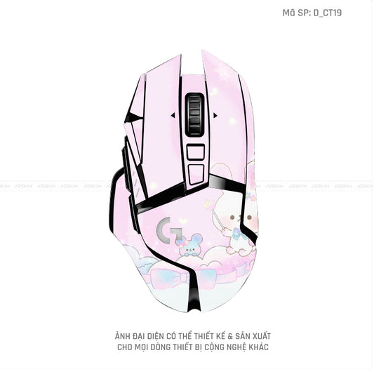 Skin Dán Chuột Logitech Hình Dễ Thương | D_CT19