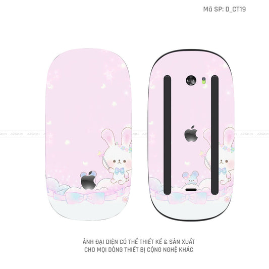Skin Dán Chuột Apple Magic Mouse Hình Dễ Thương | D_CT19