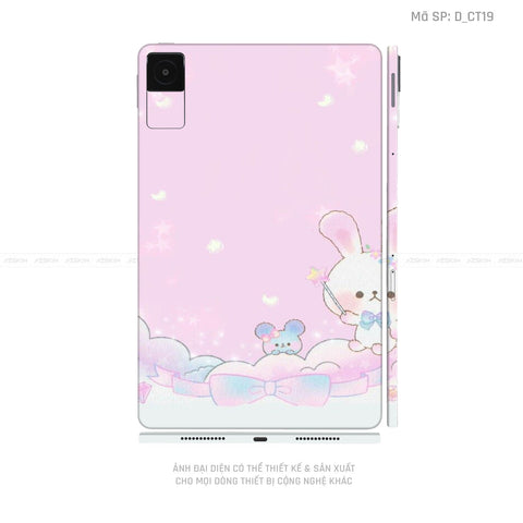 Dán Skin Máy Tính Bảng Xiaomi Mipad Hình Dễ Thương | D_CT19