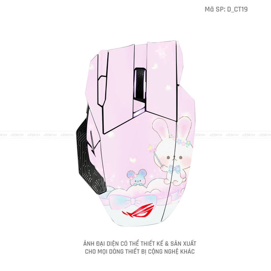 Skin Dán Chuột Asus Hình Dễ Thương | D_CT19